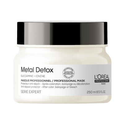 Loreal Professionnel Metal Detox İşlem Görmüş ve Yıpranmış Saçlar İçin Metal Karşıtı Koruyucu Maske 250 ml