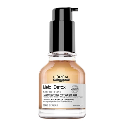 Loreal Professionnel Dolgun Beslenmiş Parlak Saçlar İçin Metal Detox Oil Konsantre Yağ 50 ml