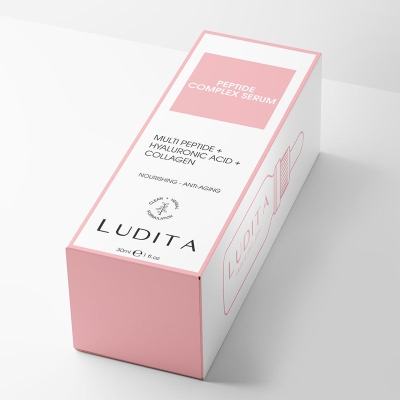 Ludita İnce Çizgi ve Kırışıklık Karşıtı, Yoğun Nemlendirici Peptit Kompleks Serum 30 ml