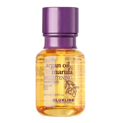 Luxliss Argan Oil - Marula Brightening Hair Care Serum 55 ml