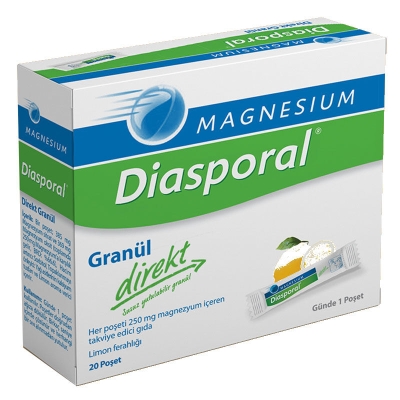 Magnesium Diasporal Granul Direkt 20 Poşet