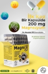 Magni5 Magnezyum Vitamin D3 B6 İçeren Takviye Edici Gıda 3x90 Kapsül - Thumbnail