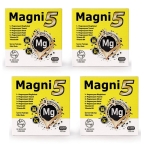 Magni5 Magnezyum Vitamin D3 B6 İçeren Takviye Edici Gıda 4x90 Kapsül - Thumbnail