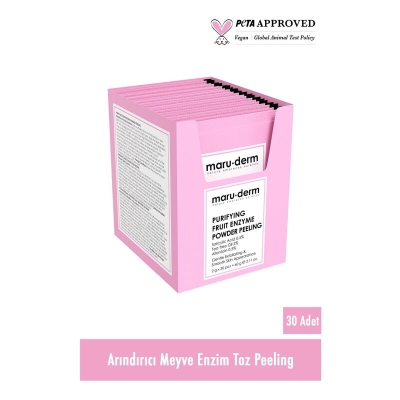 Maruderm Arındırıcı Meyve Enzim Toz Peeling 60 gr