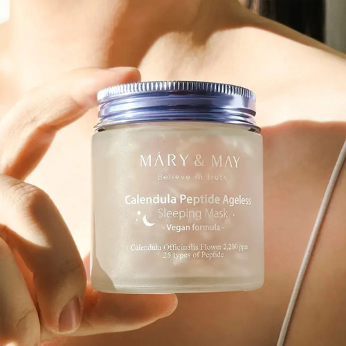 Mary May Calendula Peptide Ageless Sleeping Mask 110 g - 4