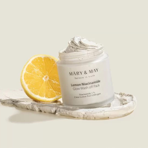 Mary May Lemon Niacinamide Glow Wash Off Pack 125 ml - 4