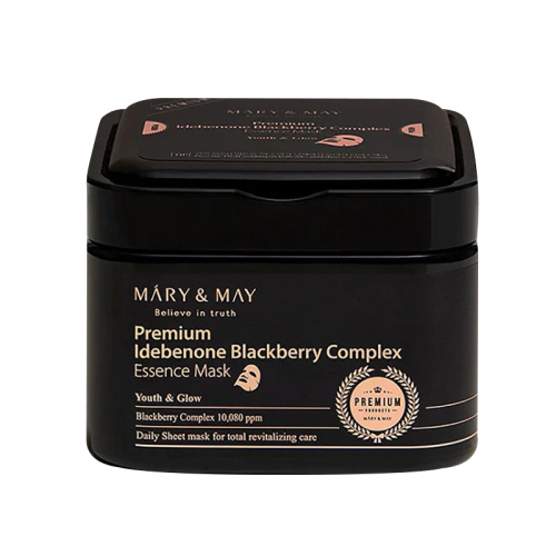 Mary May Premium Idebenon Blackberry Complex Essence Mask 250 gr - 1