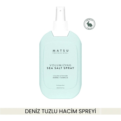 Matsu Volumizing Sea-Salt Dolgunlaştırıcı Hacim Spreyi 200 ml