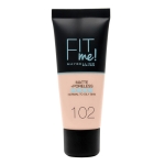 Maybelline Fondöten - Fit Me Matte+Poreless 102 Fair Ivory 30 ml - Thumbnail