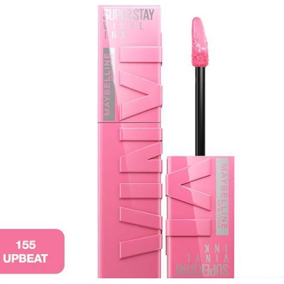 Maybelline New York Super Stay Vinyl Ink Likit Parlak Ruj - 155 Upbeat