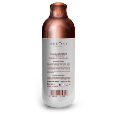 Mesoxy Brazilian Bum Bum Anti Cellulite Gel 200 ml