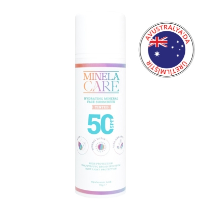 ​Minela Care Spf 50 Renkli Nemlendirici Yüz Güneş Kremi 70 gr