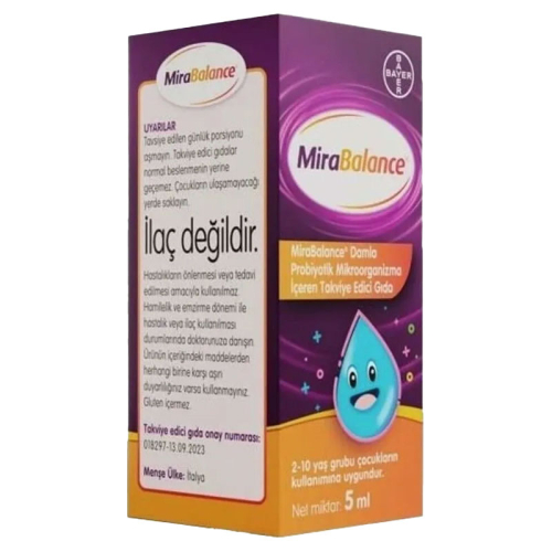 Mirabalance Probiyotik Damla 5 ml - 1