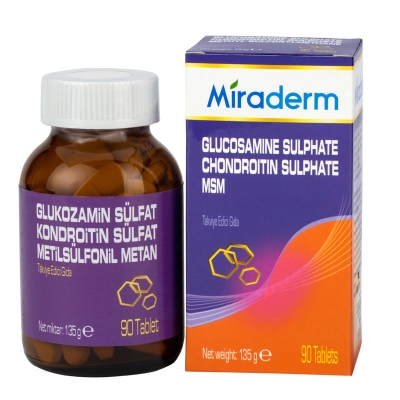 Miraderm Glucosamine 90 Tablet