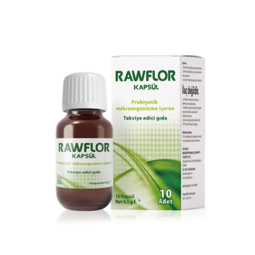 Miraderm Rawflor Probiyotik 10 Kapsül - 1