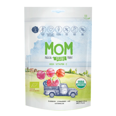 Mom Magical Organic Moods C Vitamin Lollipop 10 adet