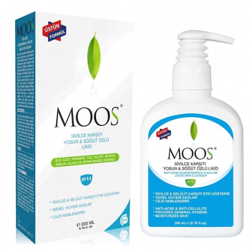 Moos Yosun & Söğüt Özlü Likid Yüz Temizleyici 200 ml - 1