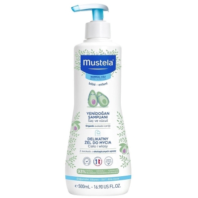 Mustela Gentle Cleansing Gel Yenidoğan Şampuanı 500 ml