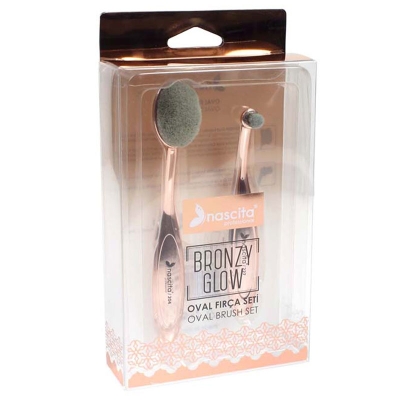 Nascita Bronzy Glow Oval Fırça Seti 2'li