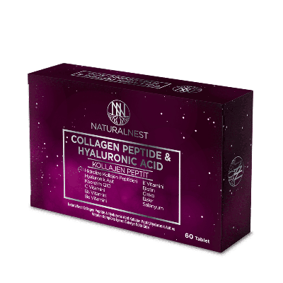 Naturalnest Collagen Peptide-Hyaluronic Acid 60 Kapsül