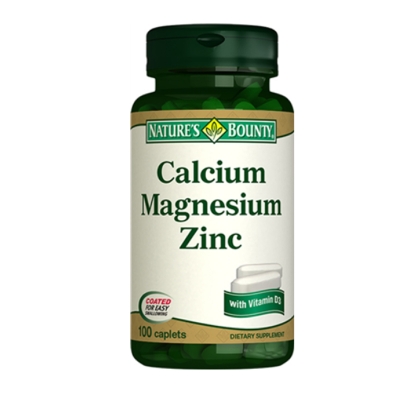 Natures Bounty Calcium Magnesium Zinc + D3 Takviye Edici Gıda 100 Kaplet