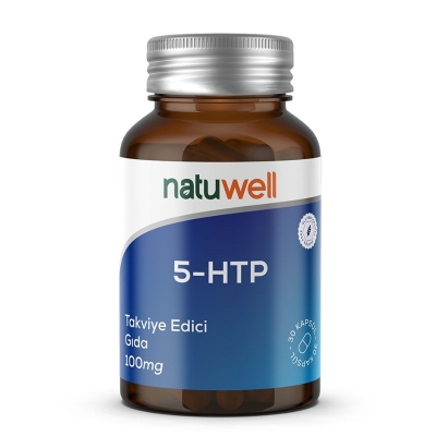 Natuwell 5-HTP 100 mg Takviye Edici Gıda 30 Kapsül