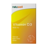 Natuwell D3 400 IU Damla 20 ml - Thumbnail