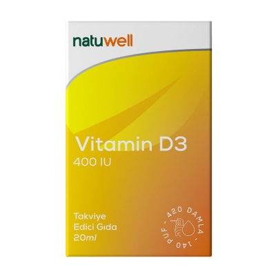 Natuwell D3 400 IU Damla 20 ml