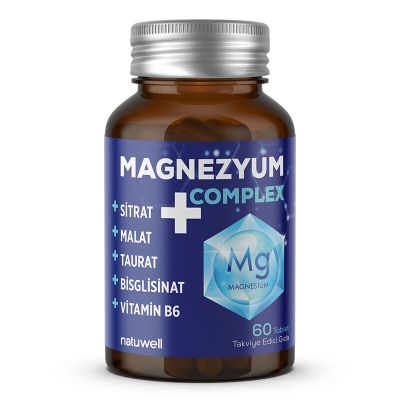 Natuwell Magnezyum Complex 60 Tablet