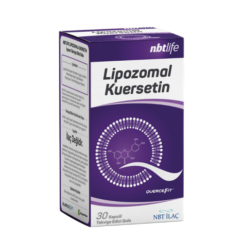 Nbt İlaç Lipozomal Kuersetin Takviye Edici Gıda 30 Kapsül - 1