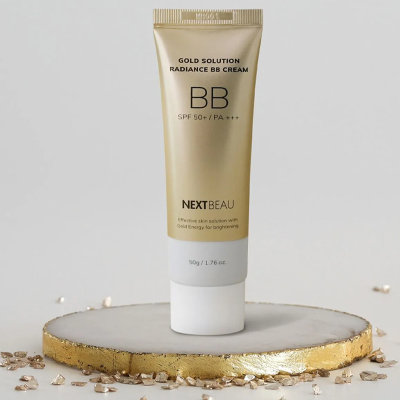 Next Beau Gold Solution Radiance BB Cream - Light Beige 50 ml