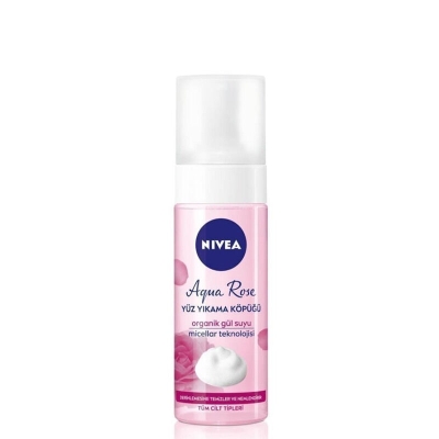 Nivea Aqua Rose Yüz Yıkama Köpüğü 150 ml