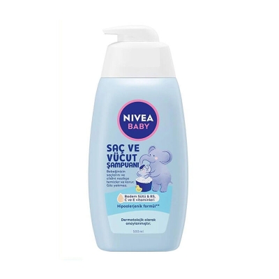 Nivea Baby Saç ve Vücut Şampuanı 500 ml