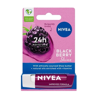 Nivea Black Berry Dudak Kremi 4,8 g