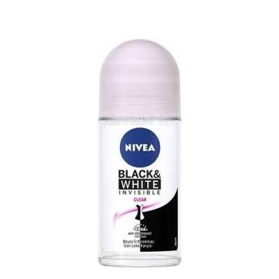 Nivea Black- White Invisible Kadın Roll On 50 ml