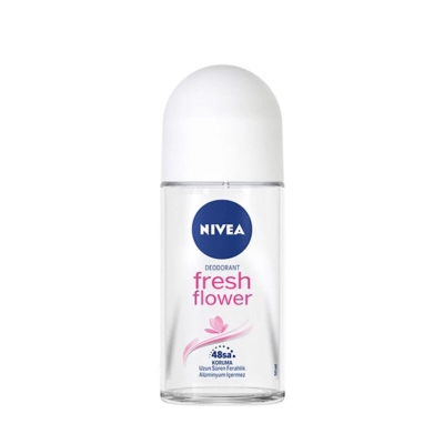 Nivea Fresh Flower Kadın Roll On 50 ml