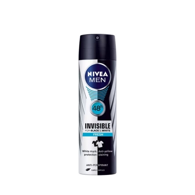 Nivea Men 5IN1 Invisible Black And White Fresh Deodorant 150 ml