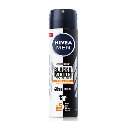 Nivea Men Black- White Invisible Deodorant 150 ml