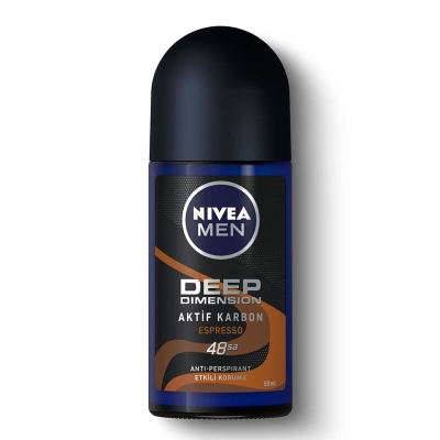 Nivea Men Deep Dimension Espresso Roll On 50 ml