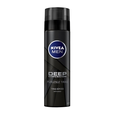 Nivea Men Deep Dimension Pürüzsüz Tıraş Köpüğü 200 ml