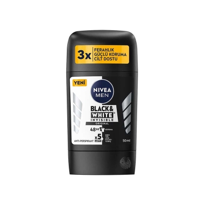 Nivea Men Invisible Black- White Original Stick Deodorant 50 ml