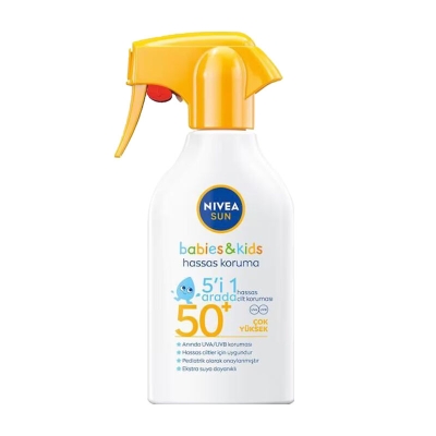 Nivea Sun Babies Kids Hassas Koruma Güneş Spreyi SPF 50+ 270 ml