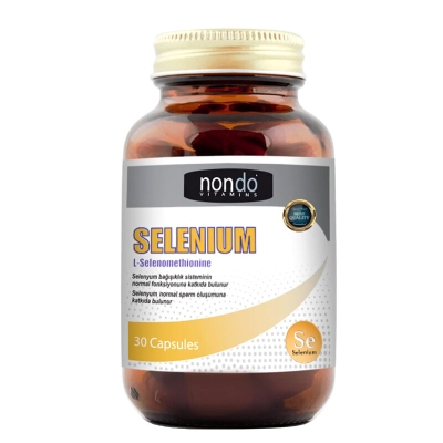 Nondo Vitamins Selenium 30 Kapsül