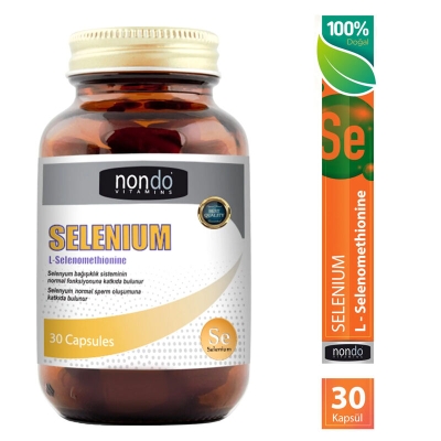 Nondo Vitamins Selenium 30 Kapsül