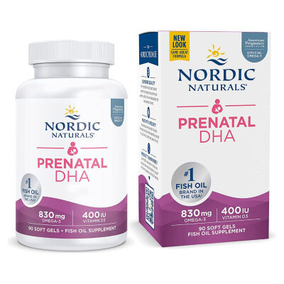 Nordic Naturals Prenatal DHA Omega-3 90 Kapsül - 1