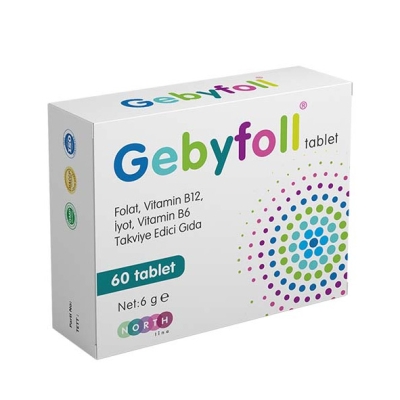 North Line Gebyfoll Takviye Edici Gıda 60 Tablet