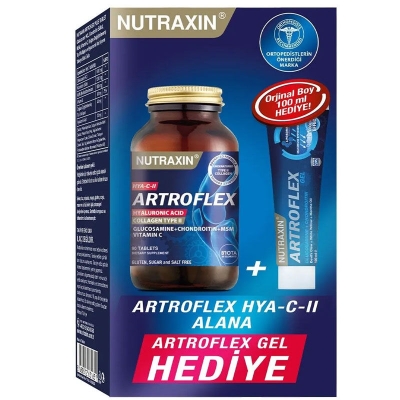 Nutraxin Artroflex HYA-C-II 90Tablet + Extra Gel HEDİYE