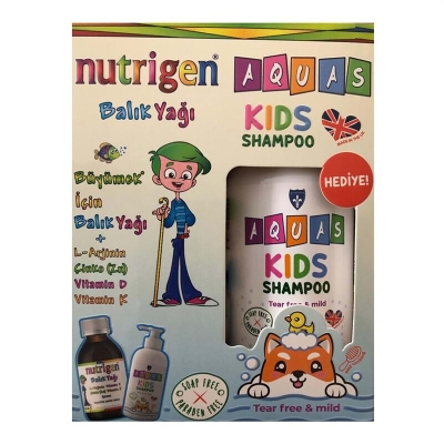 Nutrigen Balık Yağı Şurup 200 ml - Aquas Kids Şampuan Hediye