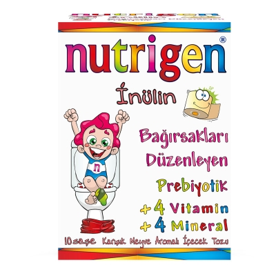 Nutrigen Karışık Meyve Aromalı İnülin Prebiyotik 10 Saşe