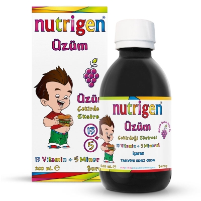 Nutrigen Üzüm Çekirdeği Ekstreli Şurup 200 ml